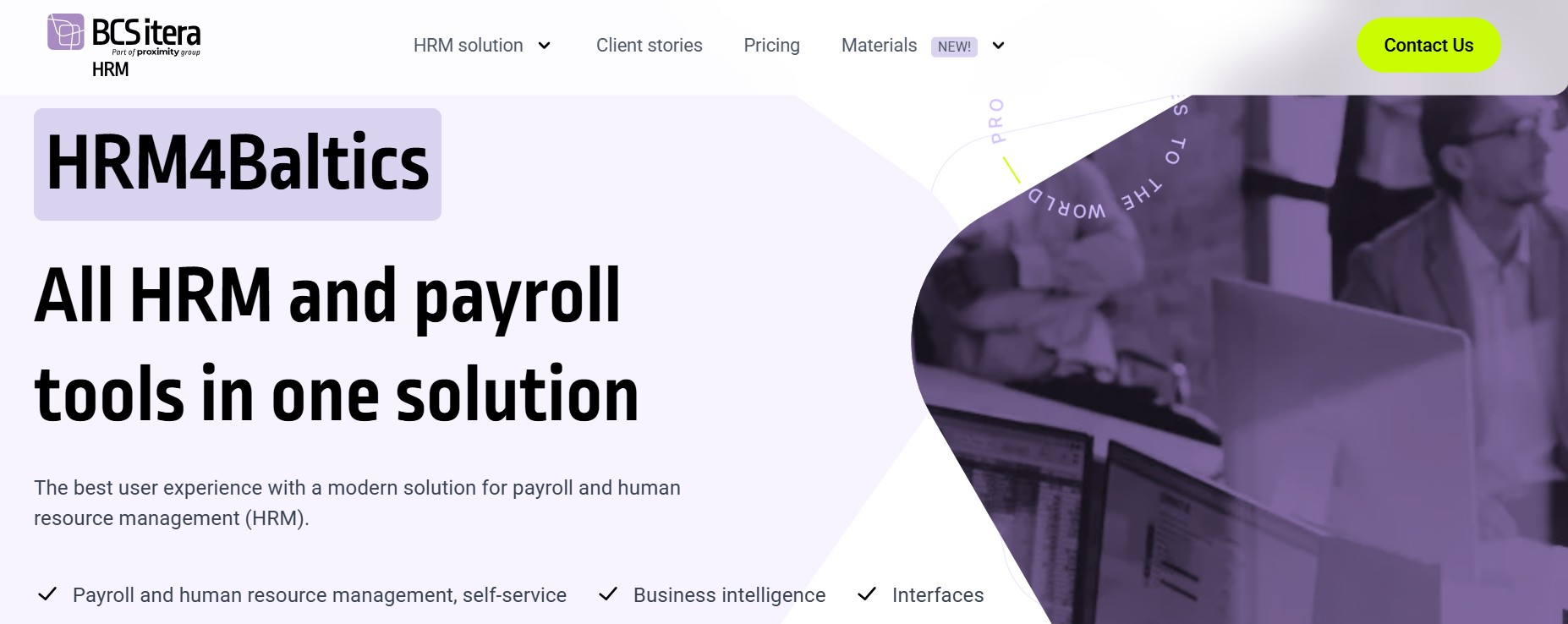 HRM4Baltics based on Dynamics 365 Business Central